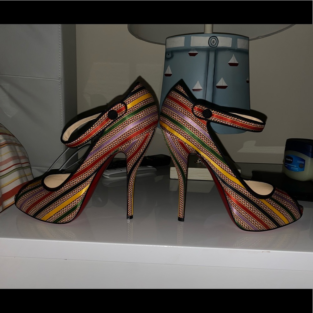 Christian Louboutin Rasta Sandals BNIB size 39